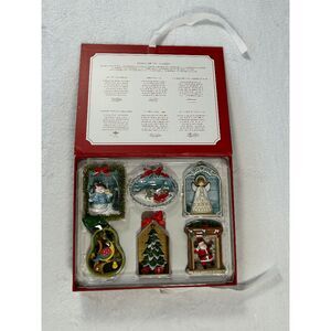 Hallmark Keepsake Ornament Club 2018 Songs of the Season, 6 Ornaments in Box